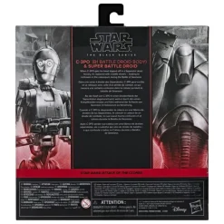 Pack de Figuras C-3PO y Super Battle Droid - Star Wars Black Series