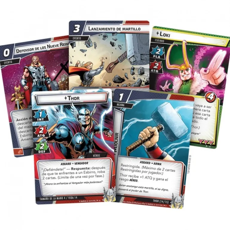 Pack de Héroe Thor - Marvel Champions Juego de Cartas