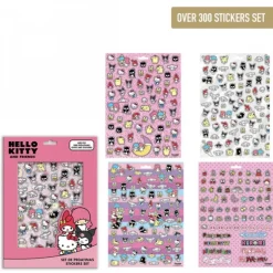 Pack de Pegatinas Hello Kitty - Artículos de Papelería