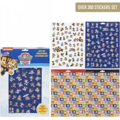Pack de Pegatinas Paw Patrol - Más de 300 Artículos de Papelería
