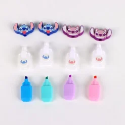 Pack de Subrayadores Multicolor de Stitch - Artículos de Papelería