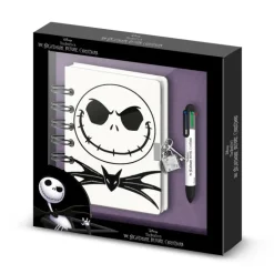 Pack Diario A5 y Bolígrafo Disney Pesadilla Antes de Navidad