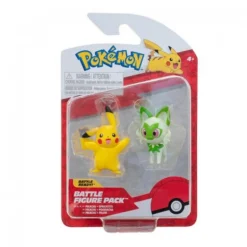 Pack Doble Figuras Pikachu y Pokémon Inicial Gen IX