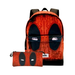 Pack mochila + estuche Deadpool eyes Marvel