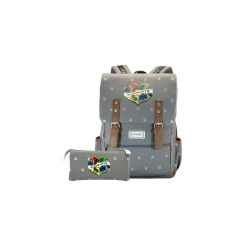 Pack mochila + estuche Hogwarts vintage Harry Potter