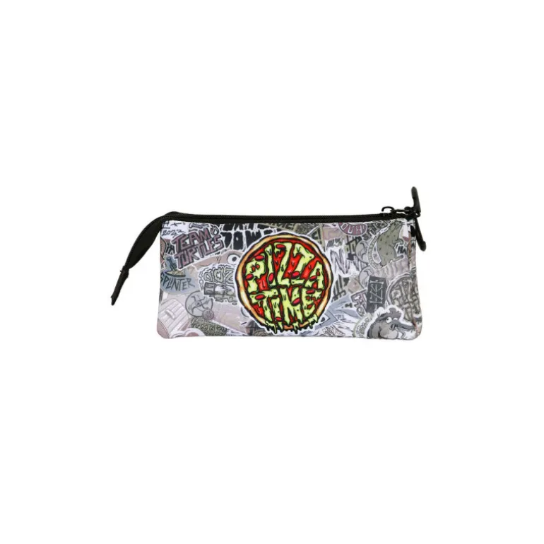 Pack mochila + estuche Pizza Time Tortugas Ninja