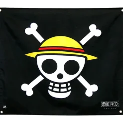 Pack regalo taza llavero y bandera One Piece