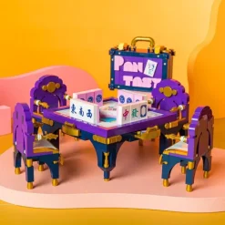 Pantasy Original Kit de Construcción Mahjong Box - Set con Licencia Oficial