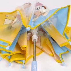 Paraguas manual burbuja Bluey - amarillo