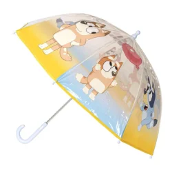 Paraguas manual burbuja Bluey - amarillo