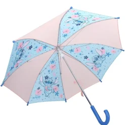Paraguas Stitch rosa y azul - Lilo y Stitch