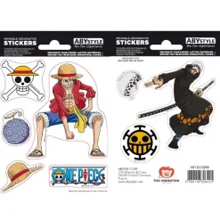 Pegatinas One Piece Luffy & Trafalgar Law