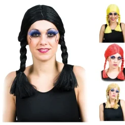 Peluca con Trenzas en varios colores