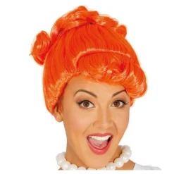 Peluca de Wilma naranja
