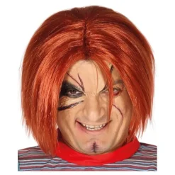 Peluca Pelirroja de Chucky Muñeco diabólico