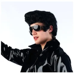 Peluca roquero con tupé