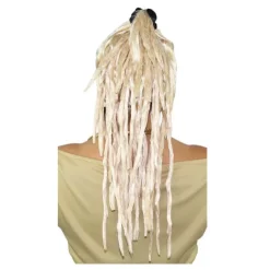 Peluca Rubia con Rastas y Flequillo de La Pili