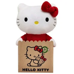 Peluche Hello Kitty con Vestido Rojo 24 cm Sanrio