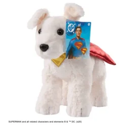 Peluche Krypto 19cm Superman 2025 Licencia Oficial DC