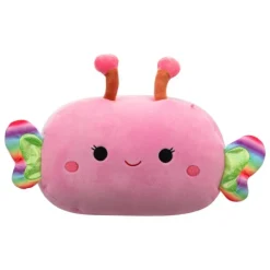 Peluche Squishmallows Mariposa Rosa con Alas de Gradiente Brielana 30 cm