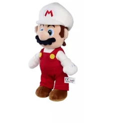 Peluche Super Mario Feuer Mario 30 cm Licencia Oficial