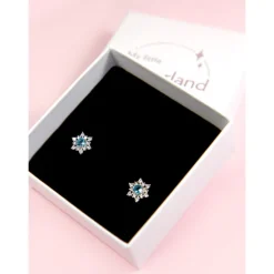 Pendientes de Plata y Circonitas Frozen Disney