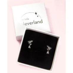 Pendientes plata Ariel La Sirenita