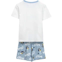Pijama Corto Bluey 100% Algodón para Niños