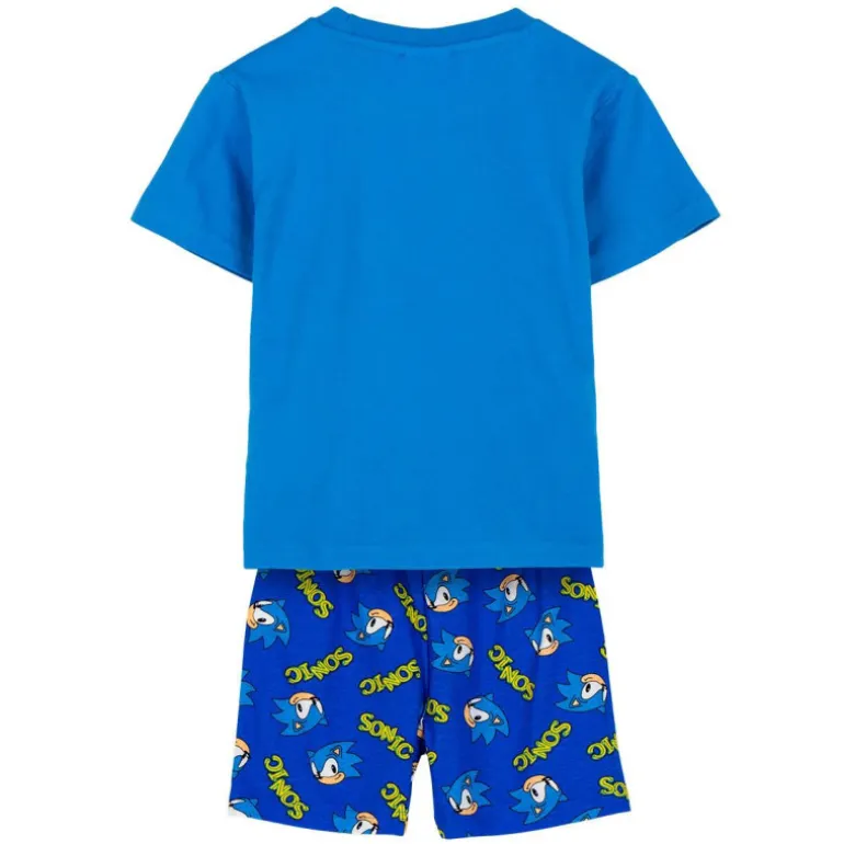 Pijama Corto de Sonic para Niños - Comodidad y Diversión en una sola Prenda