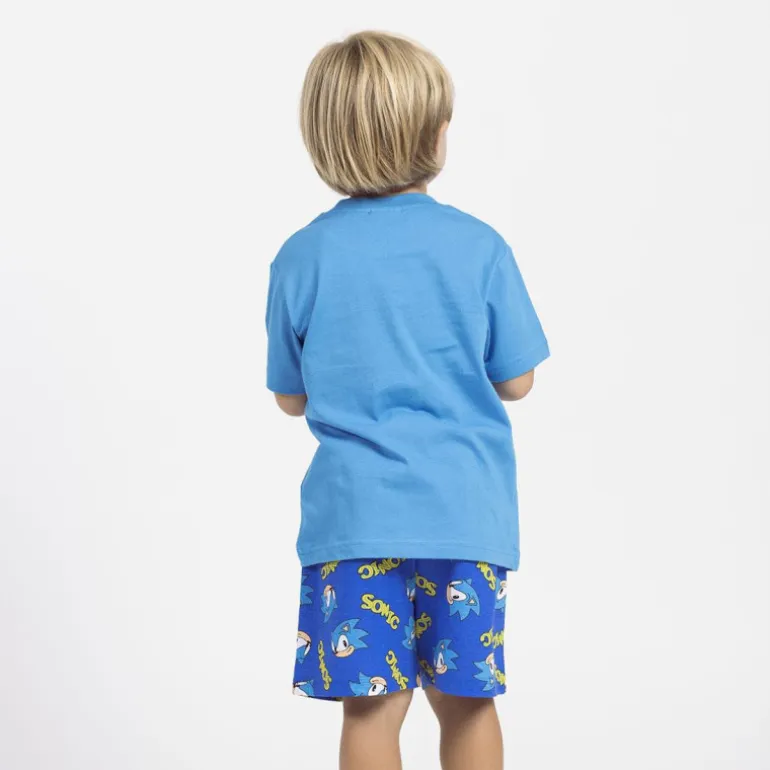Pijama Corto de Sonic para Niños - Comodidad y Diversión en una sola Prenda
