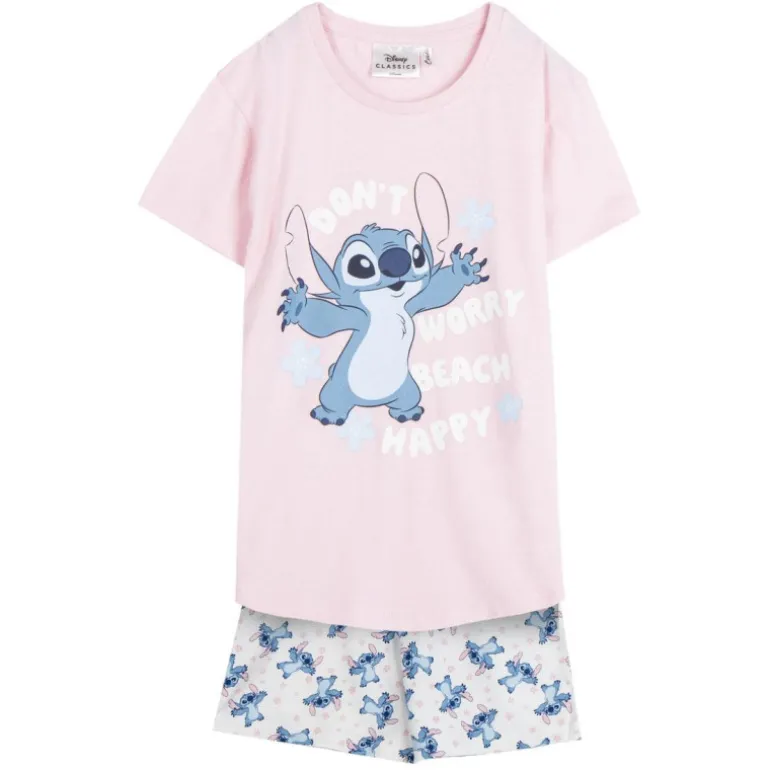 Pijama Corto de Stitch para Niños