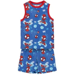Pijama Corto Infantil Spidey: Comodidad y Diversión