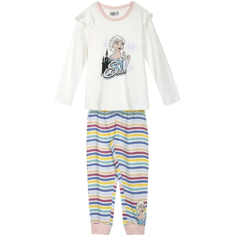 Pijama infantil Largo Single Jersey de Frozen