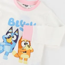 Pijama Largo Bluey para Niños 100% Algodón