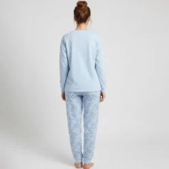 Pijama Largo de Stitch en Algodón y Poliéster