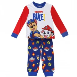 Pijama Largo Jersey Paw Patrol para Niños 3-6 Años