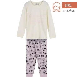 Pijama largo jovenes Disney 100 aniversario rosa