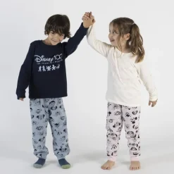 Pijama largo jovenes Disney 100 aniversario rosa