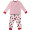 Pijama Largo Single Jersey Minnie para Niñas 3-6 Años
