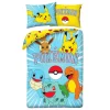 Pokémon Funda Nórdica 140 x 200 cm con Funda de Almohada