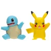 Pokémon Pack de 2 Figuras Battle Figure Set Squirtle y Pikachu