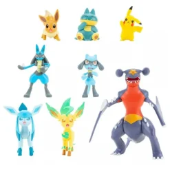 Pokémon Pack de 8 Figuras Battle Sinnoh Region 5-11 cm