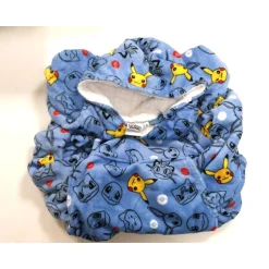 Poncho franela infantil Pokemon