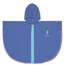 Poncho Impermeable Infantil Stitch Disney