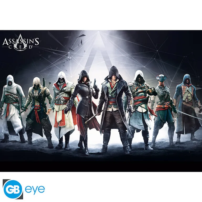 Poster Assassin's Creed Personajes