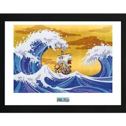 Poster enmarcado Thousand Sunny One Piece