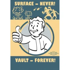 Poster Vault Forever Fallout
