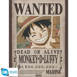 Póster Chibi Wanted Luffy ONE PIECE 52x38