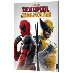 Póster de madera Marvel Deadpool & Wolverine 35 x 50 cm