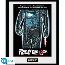 Póster Enmarcado de Friday The 13th 30x40cm